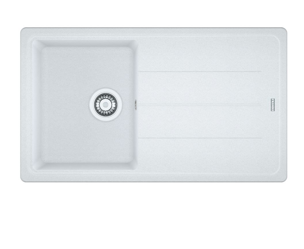 FRANKE -  GRANİT EVİYE BASİS - TEZGAH ÜSTÜ BFG 611-86 BİANCO