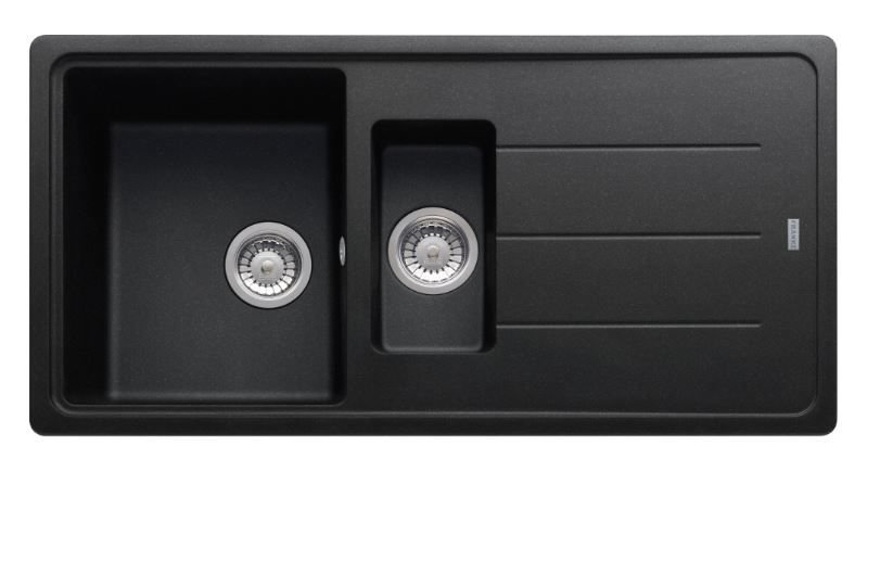 FRANKE -  GRANİT EVİYE BASİS - TEZGAH ÜSTÜ BFG 651 NERO