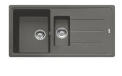 FRANKE -  GRANİT EVİYE BASİS - TEZGAH ÜSTÜ BFG 651 STONE GREY