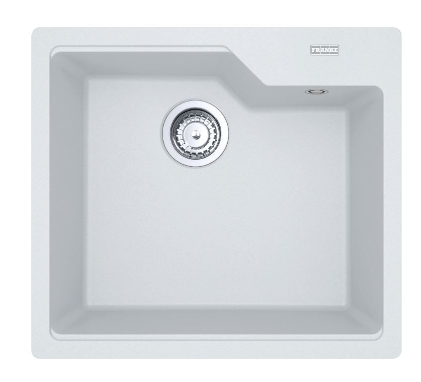 FRANKE -  GRANİT EVİYE URBAN - TEZGAH ÜSTÜ UBG 610-56 BİANCO
