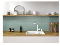 FRANKE -  GRANİT EVİYE URBAN - TEZGAH ÜSTÜ UBG 610-56 BİANCO