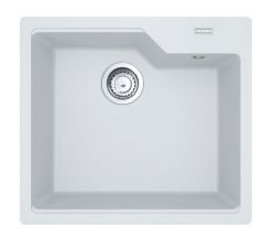 FRANKE -  GRANİT EVİYE URBAN - TEZGAH ÜSTÜ UBG 610-56 BİANCO