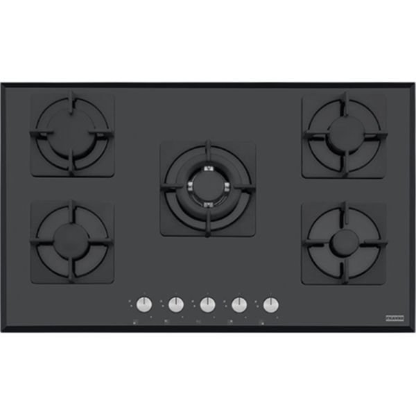 FRANKE NEW SQUARE FHNS 905 4G TC BK C CRİSTALLO NERO CAM OCAK-SİYAH