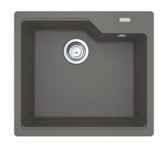 FRANKE -  GRANİT EVİYE URBAN - TEZGAH ÜSTÜ UBG 610-56 STONE GREY