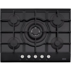 FRANKE NEW GLASS FHNG 705 4G TC BK C CRİSTALLO NERO CAM OCAK