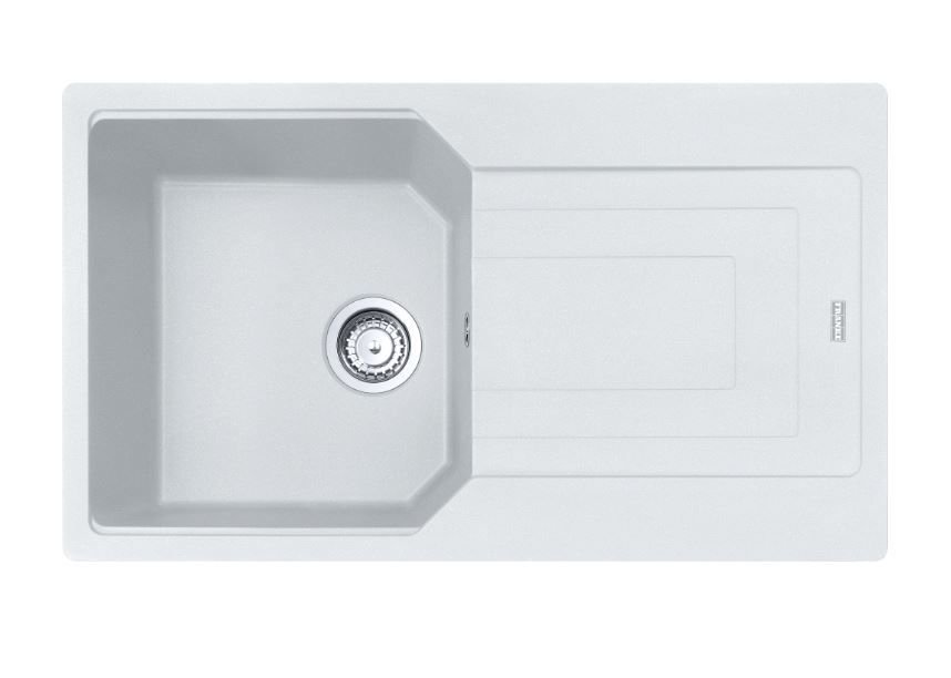 FRANKE - GRANİT EVİYE URBAN - TEZGAH ÜSTÜ UBG 611-86 BİANCO