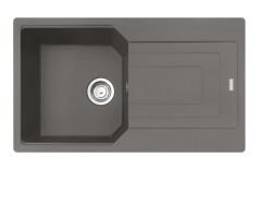 FRANKE - GRANİT EVİYE URBAN - TEZGAH ÜSTÜ UBG 611-86 STONE GREY