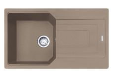 FRANKE - GRANİT EVİYE URBAN - TEZGAH ÜSTÜ UBG 611-86 OYSTER