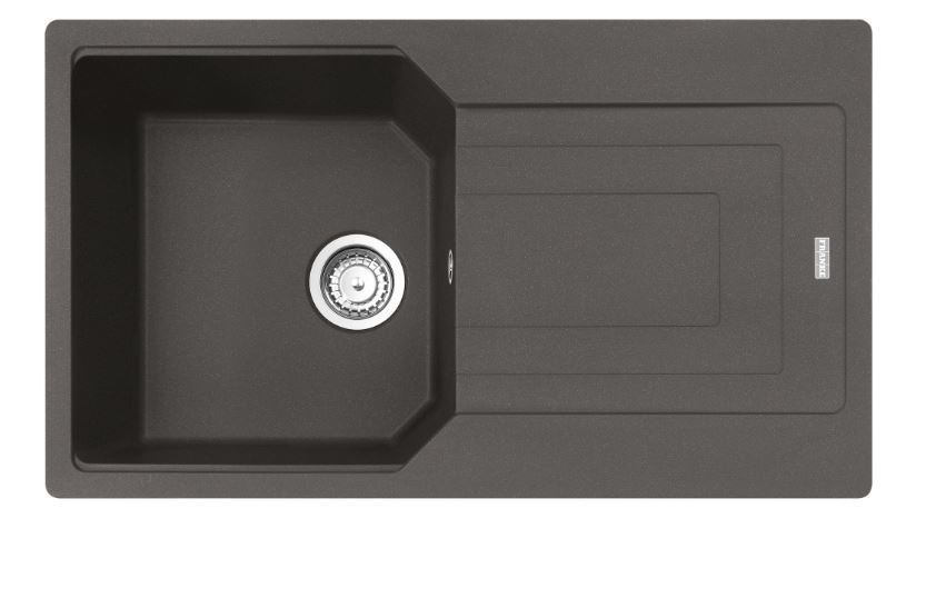 FRANKE - GRANİT EVİYE URBAN - TEZGAH ÜSTÜ UBG 611-86  SLATE GREY