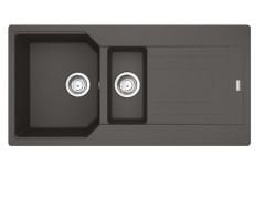 FRANKE - GRANİT EVİYE URBAN -  TEZGAH ÜSTÜ UBG 651-100 SLATE GREY