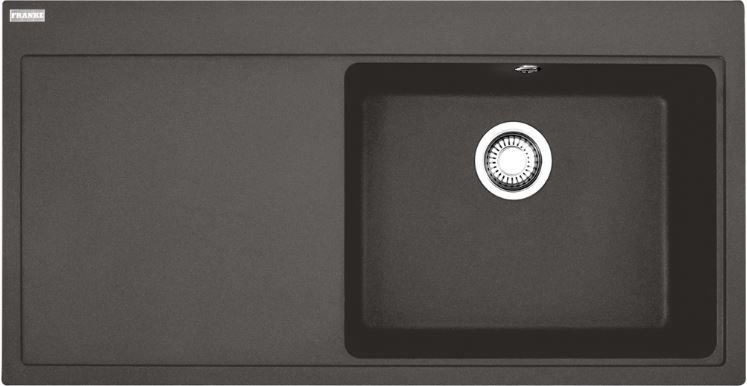 FRANKE - GRANİT EVİYE MYTHOS - TEZGAH ÜSTÜ MTG 611-100 SOL SLATE GREY