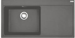 FRANKE - GRANİT EVİYE MYTHOS - TEZGAH ÜSTÜ MTG 611-100 SAĞ STONE GREY