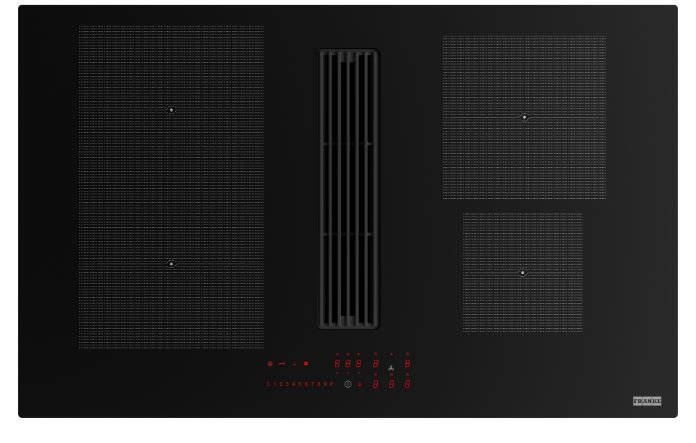 FRANKE MARİS 2GETHER DAVLUMBAZ ENTEGRELİ OCAK - FMA 8381 R HI BLACK GLASS