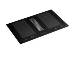 FRANKE MYTHOS 2GETHER ICON STEEL DAVLUMBAZ ENTEGRELİ OCAK - FMY 8391 R HI BLACK GLASS