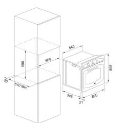 FRANKE CLASSİCLİNE FCO 86 H KREM FIRIN