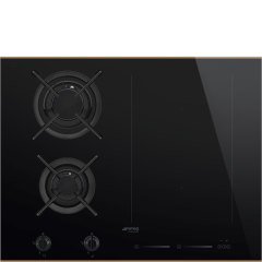 SiyahCam/Bakır – Cam Seramik Gazlı Ocak 65 cm. Dolce Stil Novo Koleksiyonu