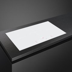 Linea Beyaz Cam Seramik İndüksiyonlu Ocak 90 cm