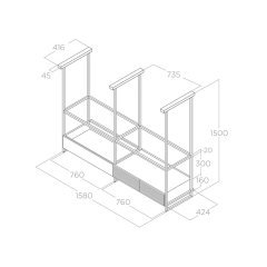 ELİCA OPEN SUITE SUPERIOR BL/F/160