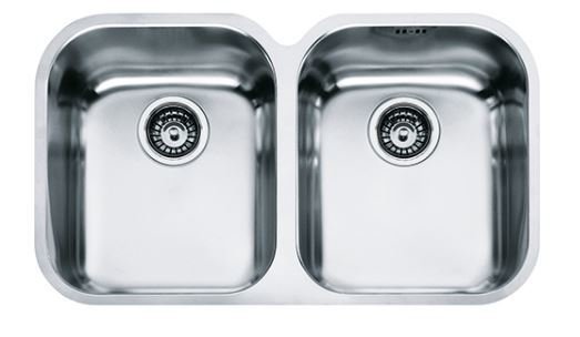 FRANKE - ÇELİK EVİYE BACCINI - TEZGAH ALTI AMX 120-34-34