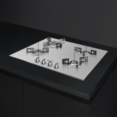 PXL664 - MAT ÇELİK - GAZLI OCAK - BLADE ALEV TİPİ