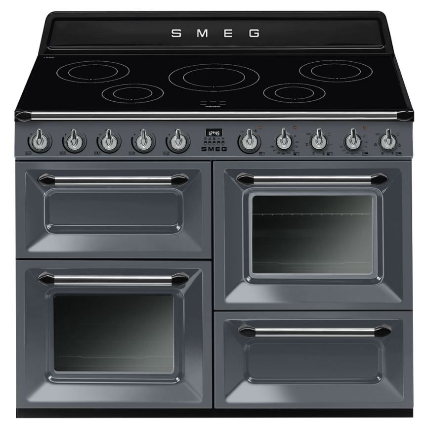 SMEG - TR4110IGR2 - VICTORIA - BARUT GRİSİ - İNDÜKSİYONLU