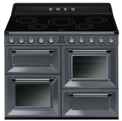 SMEG - TR4110IGR2 - VICTORIA - BARUT GRİSİ - İNDÜKSİYONLU