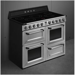 SMEG - TR4110IX2 - VICTORIA - ÖZEL TASARIM ÇELİK - İNDÜKSİYONLU