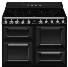 SMEG - TR4110IBL2 - VICTORIA - SİYAH - İNDÜKSİYONLU