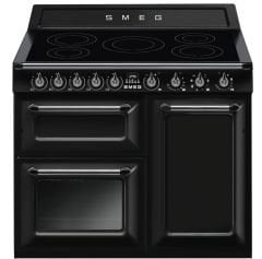 SMEG  VICTORIA - TR103IBL2 SİYAH - İNDÜKSİYONLU - 100 CM KUZİNE