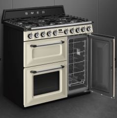 SMEG  - TR93P - VICTORIA - KREM - 90 CM - KUZİNE