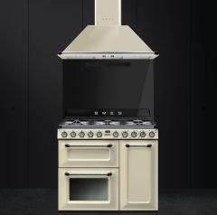 SMEG  - TR93P - VICTORIA - KREM - 90 CM - KUZİNE