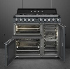 SMEG  - TR93GR - VICTORIA - BARUT GRİSİ - 90 CM - KUZİNE