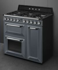 SMEG  - TR93GR - VICTORIA - BARUT GRİSİ - 90 CM - KUZİNE