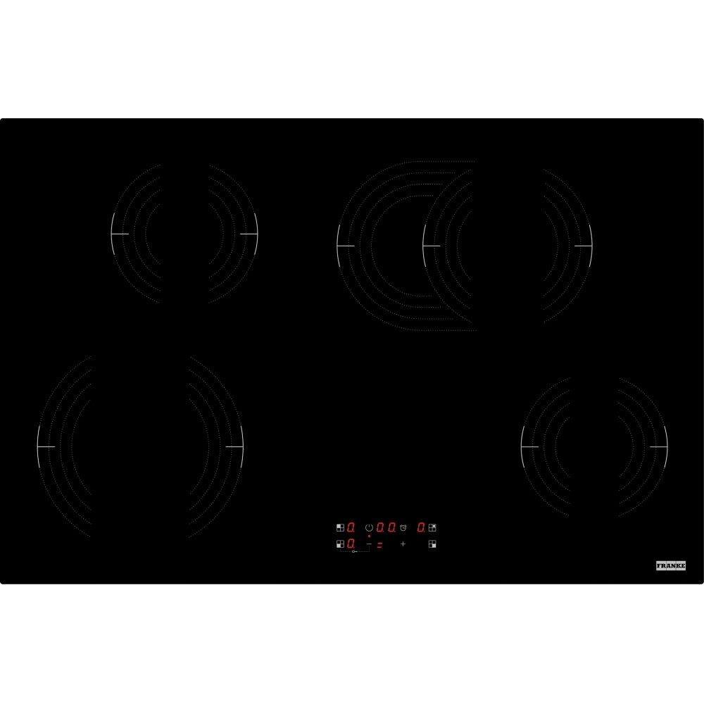FRANKE ELEKTRİKLİ CAM SERAMİK OCAK-FRSM 704 C TOD BK Black Glass