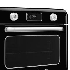 SMEG - Tezgah Üstü Kombi Fırın - Siyah - COF01BLEU