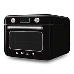 SMEG - Tezgah Üstü Kombi Fırın - Siyah - COF01BLEU