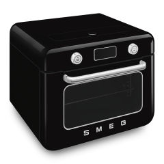 SMEG - Tezgah Üstü Kombi Fırın - Siyah - COF01BLEU