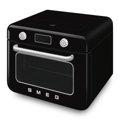 SMEG - Tezgah Üstü Kombi Fırın - Siyah - COF01BLEU