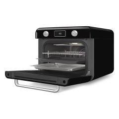 SMEG - Tezgah Üstü Kombi Fırın - Siyah - COF01BLEU