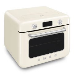 SMEG - Tezgah Üstü Kombi Fırın - Krem - COF01CREU