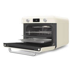 SMEG - Tezgah Üstü Kombi Fırın - Krem - COF01CREU
