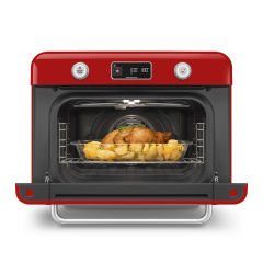 SMEG - Tezgah Üstü Kombi Fırın - Kırmızı - COF01RDEU