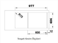 NUEVO - Lıberta 6 S - Seramik Eviye