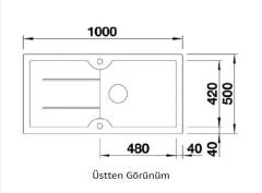 NUEVO - Sonas XL 6 S - Seramik Eviye