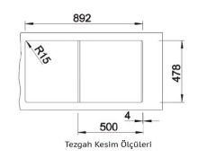 NUEVO - Sonas 5 S - Seramik Eviye