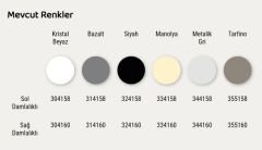 NUEVO - Neron 60 - Seramik Eviye