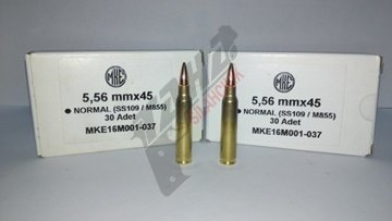 5,56X45 mm (Nato) MKE Tüfek Fişeği