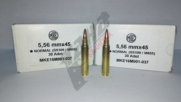 5,56X45 mm (Nato) MKE Tüfek Fişeği