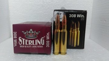 308 WIN. TURAÇ-STERLING FMJ (SP-147 GRN.) FİŞEK