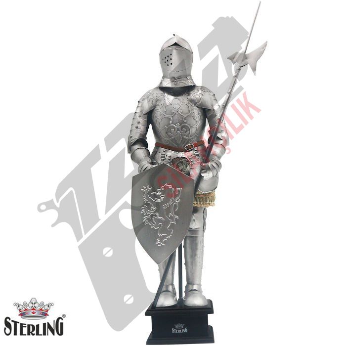 STERLING Iron Knight Dekoratif Süs